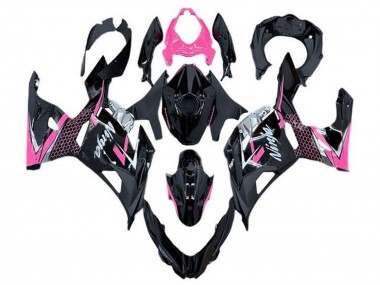Purchase 2018-2024 Kawasaki Ninja 400 Motorcycle Fairing - Glossy Black Pink White Australia