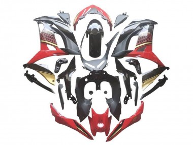 Purchase 2017-2019 Kawasaki Ninja 650 EX650 Motorcycle Fairings - Red Black Gold Australia