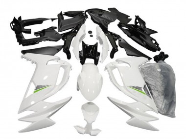 Purchase 2020-2025 Kawasaki Ninja 650 EX650 Motorcycle Fairings - Glossy White Green Australia
