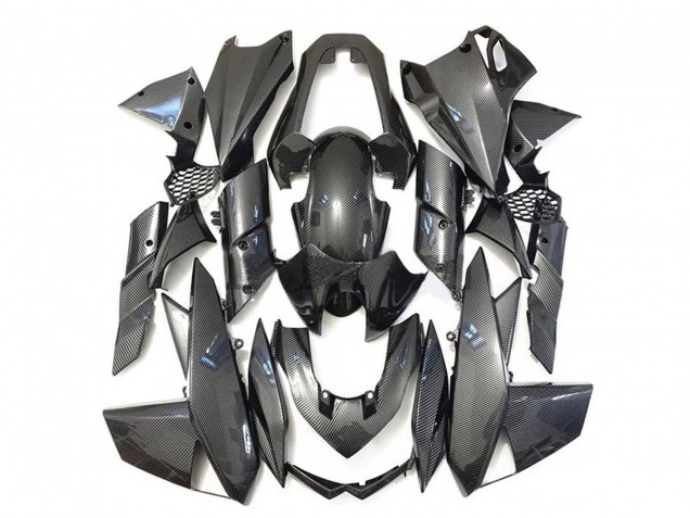 2010-2013 Kawasaki Z1000 Motorcycle Fairings - Faux Carbon Fiber Australia