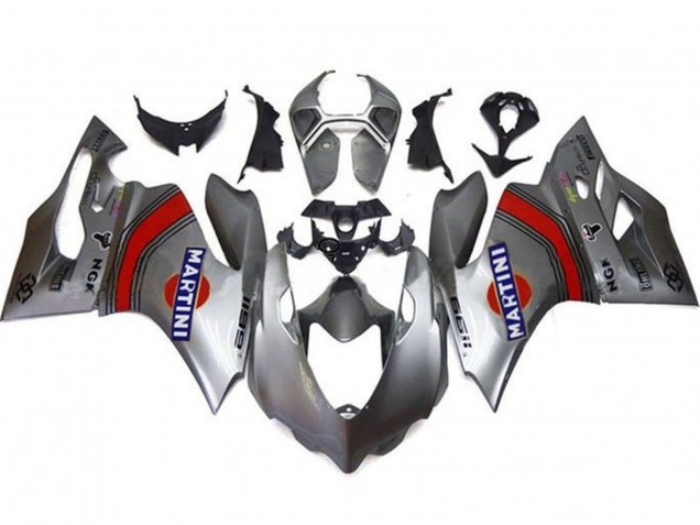2011-2014 Ducati Panigale 1199 Motorcycle Fairings - Silver Red Blue Martini Australia