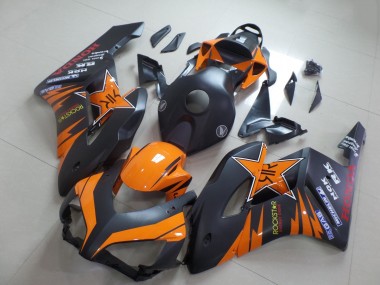 Purchase 2004-2005 Honda CBR1000RR Motorcycle Fairings - Orange Matte Black Rockstar Australia