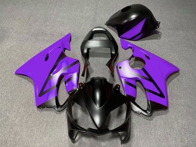2001-2003 Honda CBR600 F4i Motorcycle Fairings - Purple Matte Black Australia