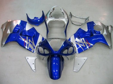 Purchase 1996-2007 Suzuki GSXR 1300 Hayabusa Motorcycle Fairings - Blue Silver Red Australia
