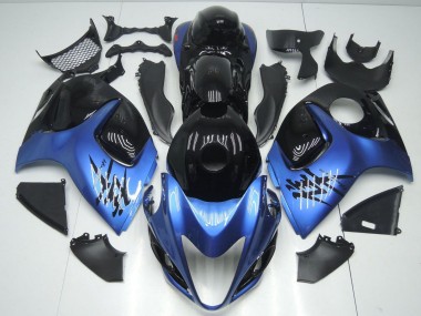 Purchase 2008-2020 Glossy Black Light Blue Suzuki GSXR 1300 Hayabusa Motorcycle Fairings Australia