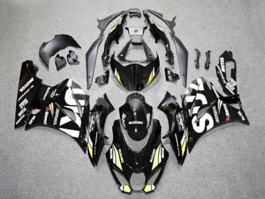 Purchase 2017-2024 Suzuki GSXR1000 Motorcycle Fairings - Black White Yellow Australia