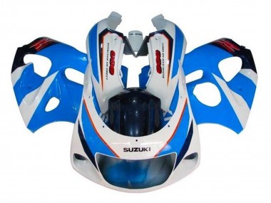 Purchase 1996-2000 Suzuki GSXR 600 / GSXR 750 Motorcycle Fairings - Blue White Red Australia