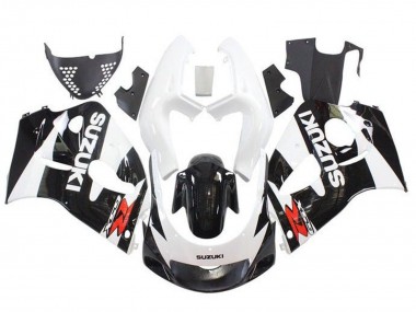Purchase 1996-2000 Suzuki GSXR 600 / GSXR 750 Motorcycle Fairings - White Black Red Australia