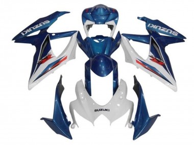 Purchase 2008-2010 Suzuki GSXR 600 / GSXR 750 Motorcycle Fairings - Blue White Red Australia