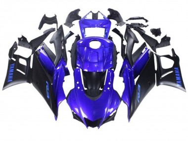 Purchase 2019-2021 Yamaha YZF R3/R25 Motorcycle Fairings - Blue Matte Black Australia