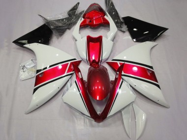 Purchase 2009-2011 Yamaha YZF 1000 R1 Motorcycle Fairing - White Red Black Australia