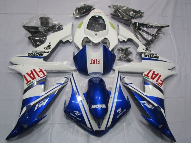 Purchase 2004-2006 Yamaha YZF 1000 R1 Motorcycle Fairings - White Blue Red Fiat Motul Australia