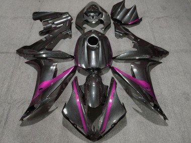 Purchase 2004-2006 Yamaha YZF 1000 R1 Motorcycle Fairings - Carbon Fiber Style Pink Australia