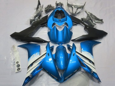 Purchase 2004-2006 Yamaha YZF 1000 R1 Motorcycle Fairings - Light Blue White Matte Black Australia