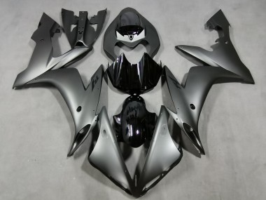 Purchase 2004-2006 Yamaha YZF 1000 R1 Motorcycle Fairings - Matte Silver Glossy Black Australia