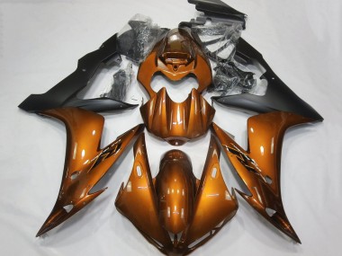Purchase 2004-2006 Yamaha YZF 1000 R1 Motorcycle Fairings - Orange Matte Black Australia