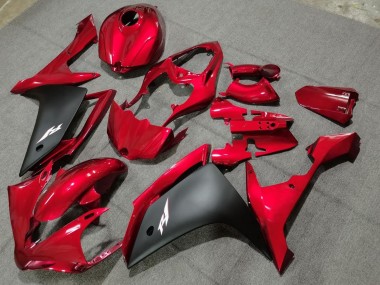 Purchase 2004-2006 Yamaha YZF 1000 R1 Motorcycle Fairings - Red Matte Black Australia