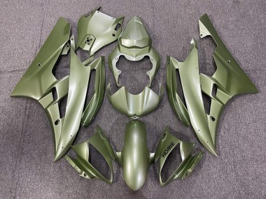 Purchase 2006-2007 Yamaha YZF R6 Motorcycle Fairings - Olive Green Australia