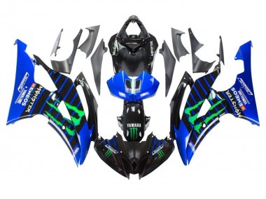 Purchase 2008-2016 Yamaha YZF R6 Motorcycle Fairings - Blue Black Green Monster ENEOS Yamalube Australia