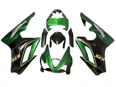 Purchase 2009-2012 Triumph Daytona 675 Triple Motorcycle Fairings - Green Glossy Black Australia