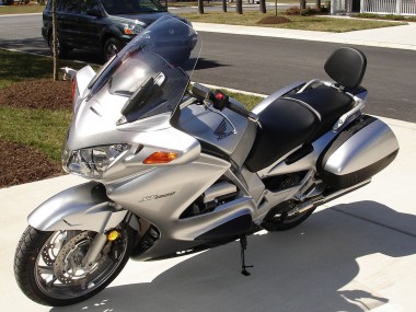 Purchase 2002-2016 Honda ST1300 Motorcycle Fairing - Silver Matte Black Australia