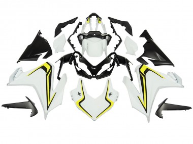 Purchase 2022-2023 Honda CBR500R Motorcycle Fairings - White Neon Yellow Matte Black Australia