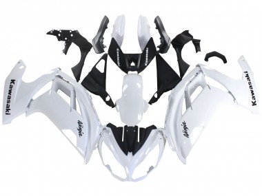 Purchase 2012-2016 Kawasaki EX650 Motorcycle Fairings - White Black Australia