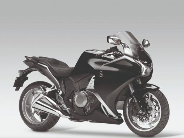 2010-2014 Honda VFR 1200 Motorcycle Fairings - Glossy Black Australia