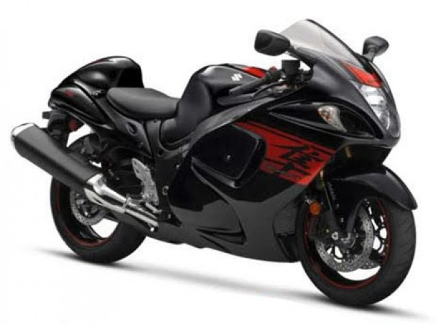 2008-2020 Suzuki GSXR 1300 Hayabusa Motorcycle Fairing - Glossy Black Red Australia