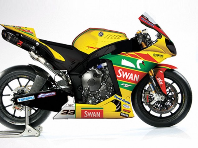 2004-2006 Yamaha YZF R1 Motorcycle Fairings - Yellow Red Green White Swan Australia