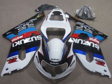 Purchase 2001-2003 Suzuki GSXR 750 Motorcycle Fairings - White Blue Red Black Motul Australia