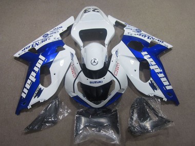 Purchase 2001-2003 Suzuki GSXR 750 Motorcycle Fairings - White Blue Motul Jordan Australia