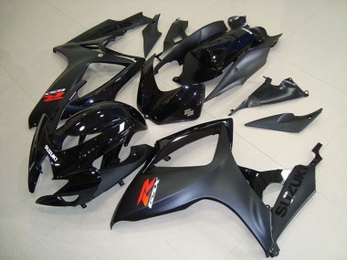 Purchase 2006-2007 Suzuki GSXR 750 Motorcycle Fairings - Glossy Black Matte Black Red Australia