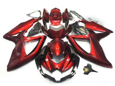 Purchase 2008-2010 Suzuki GSXR 750 Motorcycle Fairings - Glossy Red Australia