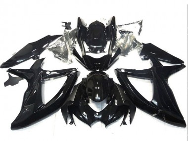 Purchase 2008-2010 Suzuki GSXR 750 Motorcycle Fairings - Glossy Black Australia