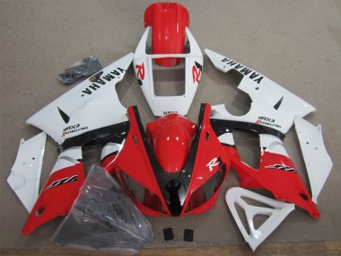 Purchase 1998-1999 Yamaha YZF R1 Motorcycle Fairing - White Red Black Australia