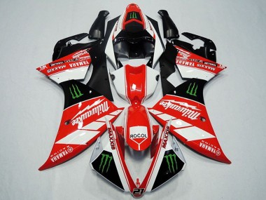 Purchase 2012-2014 Yamaha YZF R1 Motorcycle Fairings - White Grey Glossy Black Green Monster Milwaukee Maxxis Rocol Australia