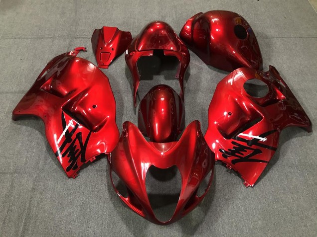 1997-2007 Fire Red Gloss GSXR 1300 Hayabusa Fairings