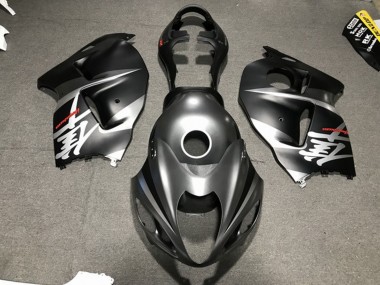 1997-2007 Matte Silver / Black GSXR 1300 Hayabusa Fairings