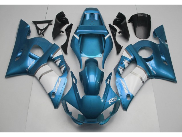 1998-2002 Light Blue & White R6 Fairings 1998-2002 Light Blue & White R6 Fairings