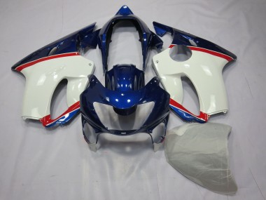 1999-2000 Deep Blue White and Red CBR600 F4 Fairings