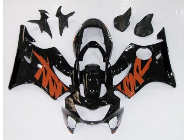 1999-2000 Gloss Black & Orange CBR600 F4 Fairings