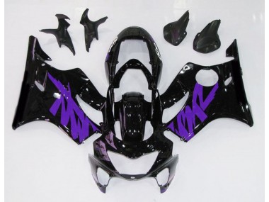 1999-2000 Gloss Black & Purple CBR600 F4 Fairings