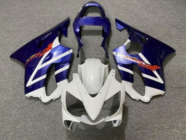 2001-2003 Deep Blue and White CBR600 F4i Fairings