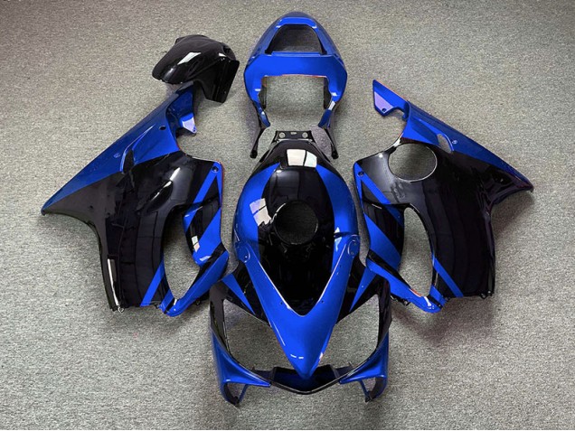 2001-2003 Gloss Blue and Black CBR600 F4i Fairings