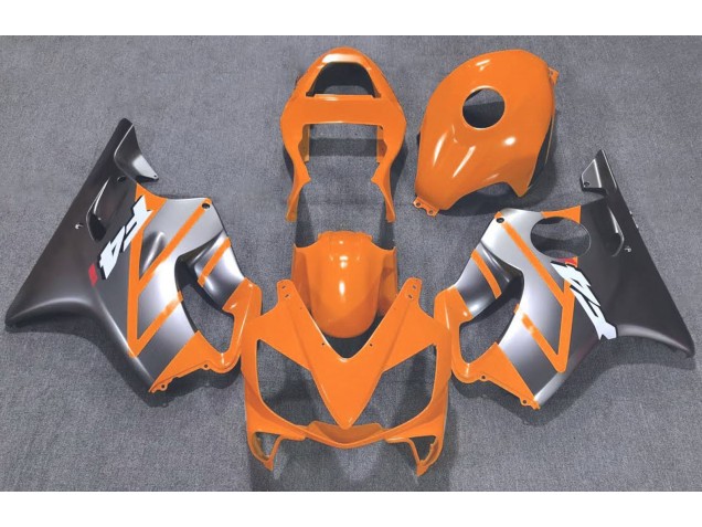 2001-2003 Orange and Matte Silver CBR600 F4i Fairings 2001-2003 Orange and Matte Silver CBR600 F4i Fairings