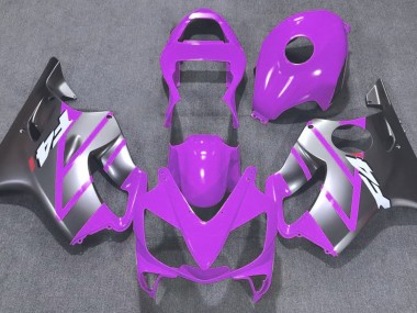 2001-2003 Purple and Matte Silver CBR600 F4i Fairings