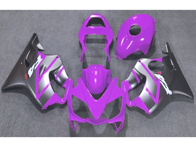 2001-2003 Purple and Matte Silver CBR600 F4i Fairings