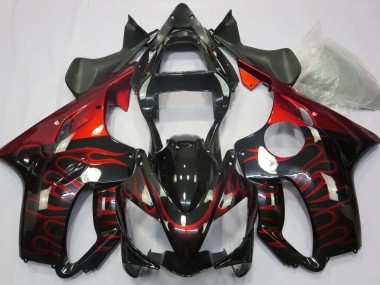 2001-2003 Red Flame CBR600 F4i Fairings