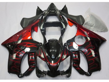 2001-2003 Red Flame CBR600 F4i Fairings